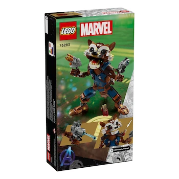 Imagen 3 de Set de Construcción LEGO Marvel Rocket y Baby Groot Modelo 76282