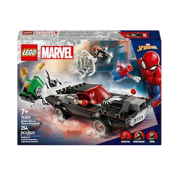 Imagen 3 de Set de Construcción LEGO Marvel Spider-Man vs. Auto Brutal de Venom Modelo 76309