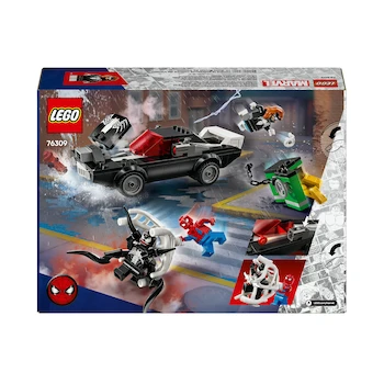 Imagen 4 de Set de Construcción LEGO Marvel Spider-Man vs. Auto Brutal de Venom Modelo 76309