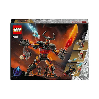 Imagen 4 de LEGO Marvel Thor vs. Surtur Figura para Construir Modelo 76289