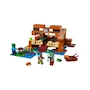 Miniatura de LEGO Minecraft La Casa-Rana (The Frog House) Modelo 21256 Set de 400 Piezas Multicolor