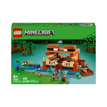 Imagen 3 de LEGO Minecraft La Casa-Rana (The Frog House) Modelo 21256 Set de 400 Piezas Multicolor