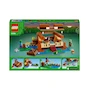 Miniatura de LEGO Minecraft La Casa-Rana (The Frog House) Modelo 21256 Set de 400 Piezas Multicolor