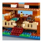 Miniatura de LEGO Minecraft La Casa-Rana (The Frog House) Modelo 21256 Set de 400 Piezas Multicolor