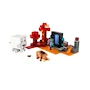 Miniatura de Set de Construcción Lego Minecraft La Trampa del Portal del Nether Modelo 21255