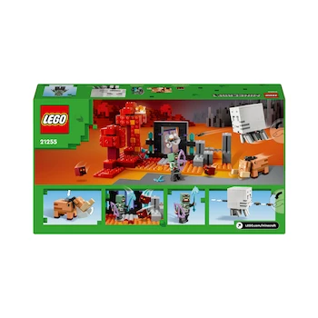 Imagen 4 de Set de Construcción Lego Minecraft La Trampa del Portal del Nether Modelo 21255