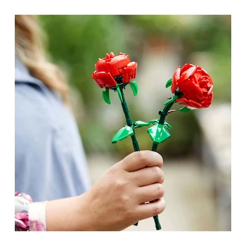 Imagen 4 de LEGO 40460 Rosas Rojas Kit de Construcción Decorativa Botanical Collection