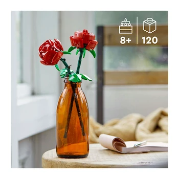 Imagen 5 de LEGO 40460 Rosas Rojas Kit de Construcción Decorativa Botanical Collection
