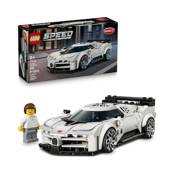 Imagen de referencia para Set de Construcción LEGO Speed Champions Bugatti Centodieci Blanco Modelo 77240