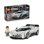 Miniatura de Set de Construcción LEGO Speed Champions Bugatti Centodieci Blanco Modelo 77240