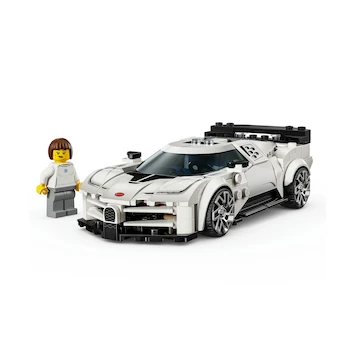 Imagen 3 de Set de Construcción LEGO Speed Champions Bugatti Centodieci Blanco Modelo 77240