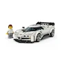 Miniatura de Set de Construcción LEGO Speed Champions Bugatti Centodieci Blanco Modelo 77240