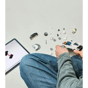 Imagen 5 de Set de Construcción LEGO Speed Champions Bugatti Centodieci Blanco Modelo 77240