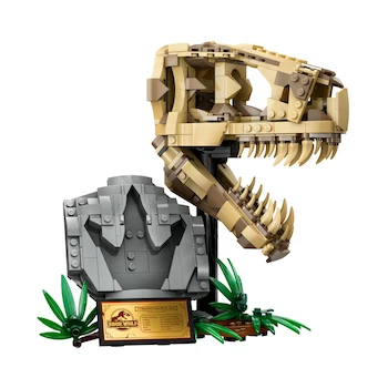 Imagen 2 de Lego Jurassic World Fósiles de Dinosaurio Cráneo de T. Rex Modelo 76964