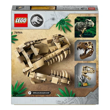 Imagen 4 de Lego Jurassic World Fósiles de Dinosaurio Cráneo de T. Rex Modelo 76964