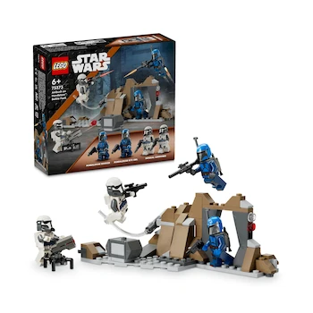 Imagen alusiva al producto LEGO Star Wars Pack de Combate Clon Trooper y Droide de Batalla Modelo 75372 215 Piezas