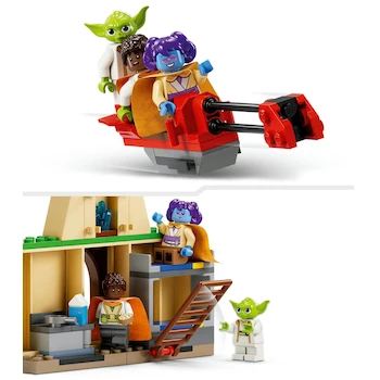 Imagen 3 de LEGO Star Wars Templo Jedi de Tenoo Set de Construcción Modelo 75358 con 124 Piezas para Niños de 4 Años en Adelante