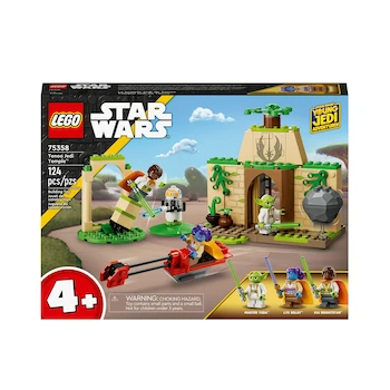 Imagen 4 de LEGO Star Wars Templo Jedi de Tenoo Set de Construcción Modelo 75358 con 124 Piezas para Niños de 4 Años en Adelante