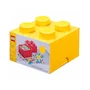 Miniatura de Caja de Almacenamiento Lego Storage Brick 4 Amarillo