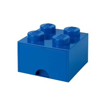 Imagen de referencia para LEGO Storage Brick Drawer 4 Bright Blue
