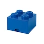 Miniatura de LEGO Storage Brick Drawer 4 Bright Blue