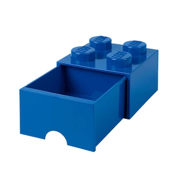 Imagen 2 de LEGO Storage Brick Drawer 4 Bright Blue