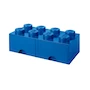 Miniatura de LEGO Storage Brick Drawer 8 Azul