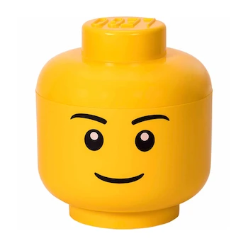 Imagen de referencia para Cabeza de Almacenamiento LEGO Grande Amarilla Modelo 5005528