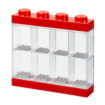 Imagen 2 de Estuche de Exhibición Lego Storage para Minifiguras, Capacidad para 16 Minifiguras, Color Negro