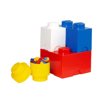 Imagen de referencia para LEGO Storage Brick Set de 4 Piezas Multicolor