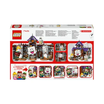 Imagen 4 de LEGO Super Mario La Mansión Encantada del Rey Boo Set de Expansión Modelo 71436