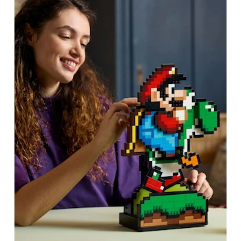 Imagen 5 de LEGO Super Mario 71438 Super Mario World: Mario & Yoshi