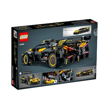 Imagen 3 de Set de Construcción Lego Technic Bugatti Bolide 42151 Amarillo con 905 Piezas