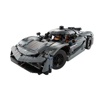 Imagen 2 de Set de Construcción LEGO Technic Hiperauto Koenigsegg Jesko Absolut Gris Modelo 42173