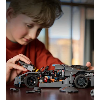 Imagen 5 de Set de Construcción LEGO Technic Hiperauto Koenigsegg Jesko Absolut Gris Modelo 42173