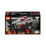 Miniatura de LEGO Technic Monster Jam ThunderROARus con Motor de Carga Manual, Modelo 42200