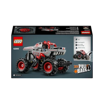 Imagen 4 de LEGO Technic Monster Jam ThunderROARus con Motor de Carga Manual, Modelo 42200