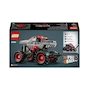 Miniatura de LEGO Technic Monster Jam ThunderROARus con Motor de Carga Manual, Modelo 42200