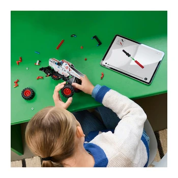 Imagen 5 de LEGO Technic Monster Jam ThunderROARus con Motor de Carga Manual, Modelo 42200