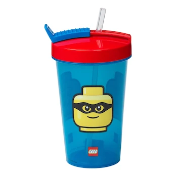 Imagen de referencia para Vaso con Popote Lego Straw Azul Modelo 41909226