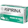 Miniatura de Aspirina 500mg Analgésico y Antiinflamatorio, Envase de 40 Tabletas