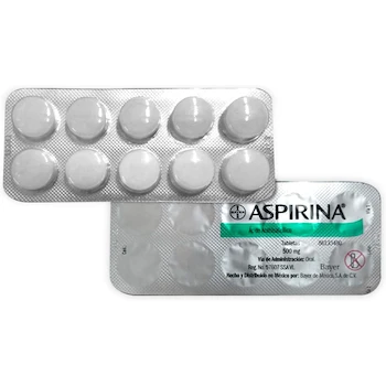 Imagen 5 de Aspirina 500mg Analgésico y Antiinflamatorio, Envase de 40 Tabletas
