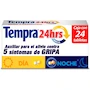 Miniatura de Tempra 24hrs Medicamento para Gripa y Resfriado Caja con 24 Tabletas