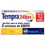 Miniatura de Tempra 24hrs para Gripa y Resfriado Caja con 12 Tabletas