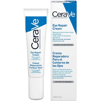 Imagen de referencia para CeraVe Crema Reparadora para Contorno de Ojos, Bolsas y Ojeras 14gr