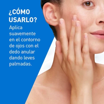 Imagen 4 de CeraVe Crema Reparadora para Contorno de Ojos, Bolsas y Ojeras 14gr