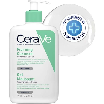 Imagen alusiva al producto CeraVe Gel Limpiador Espumoso 473ml