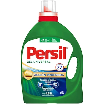 Imagen de referencia para Persil Detergente Gel Universal 4.65L Jabón Líquido para Ropa (66 cargas)