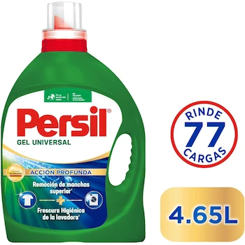 Imagen 2 de Persil Detergente Gel Universal 4.65L Jabón Líquido para Ropa (66 cargas)