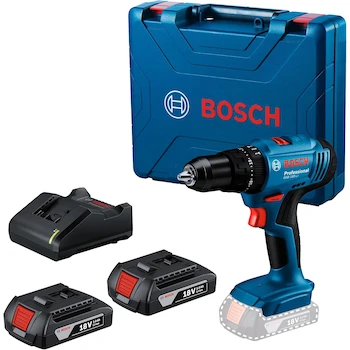 Imagen de referencia para Bosch Professional GSB 183-LI Taladro Percutor Inalámbrico 18V con 2 Baterías 2.0Ah, Cargador y Maletín